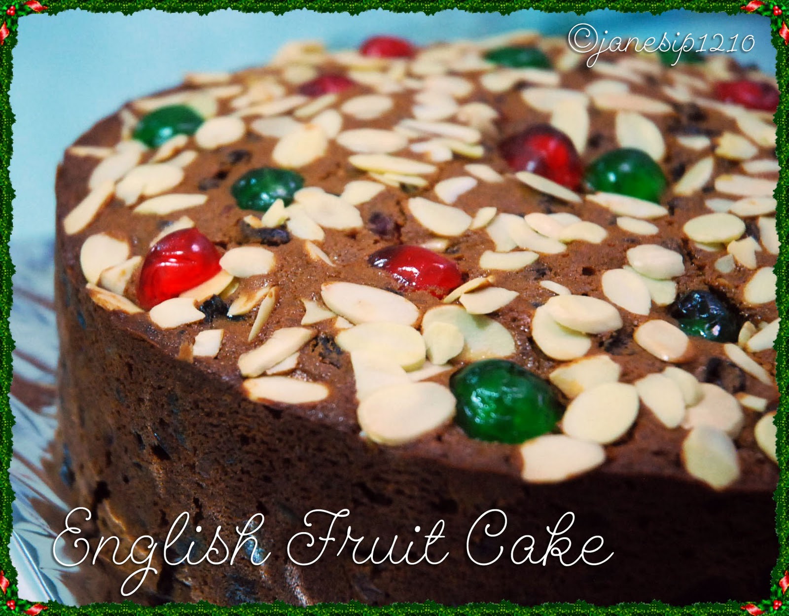 JANE'S CAKES English Fruit Cake