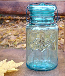 antique jar glass