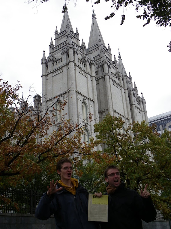 Le temple mormon - Salt Lake City
