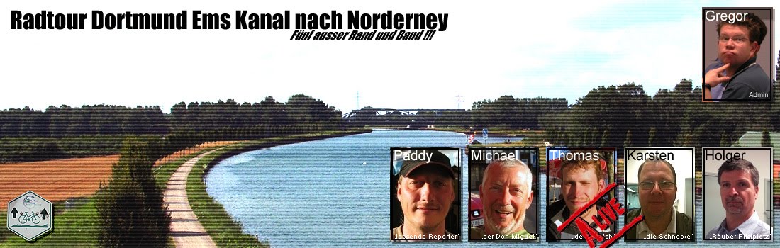 Radtour Dortmund Ems Kanal nach Norderney