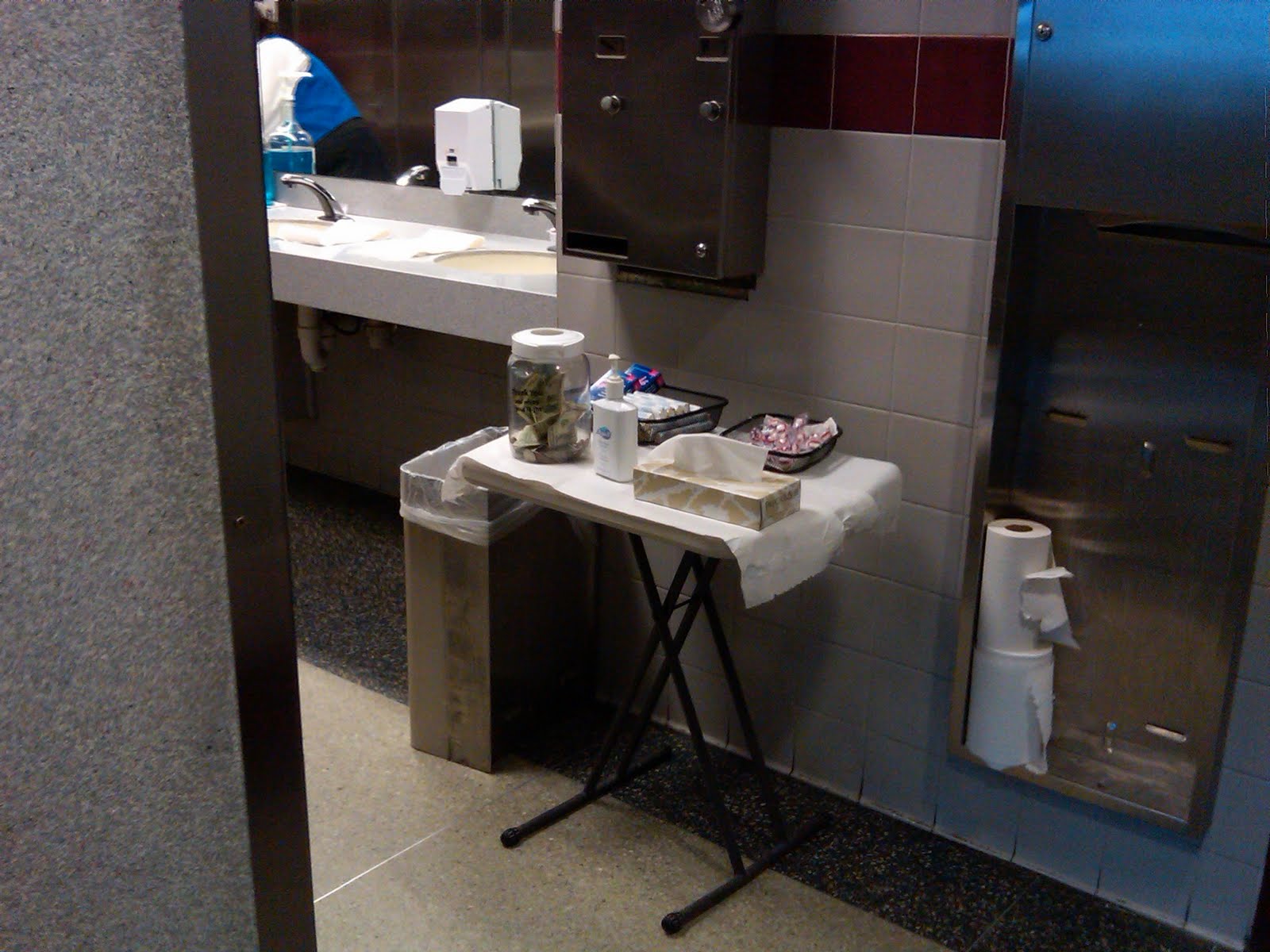 Travel Tales Airport restrooms do we need attendants?