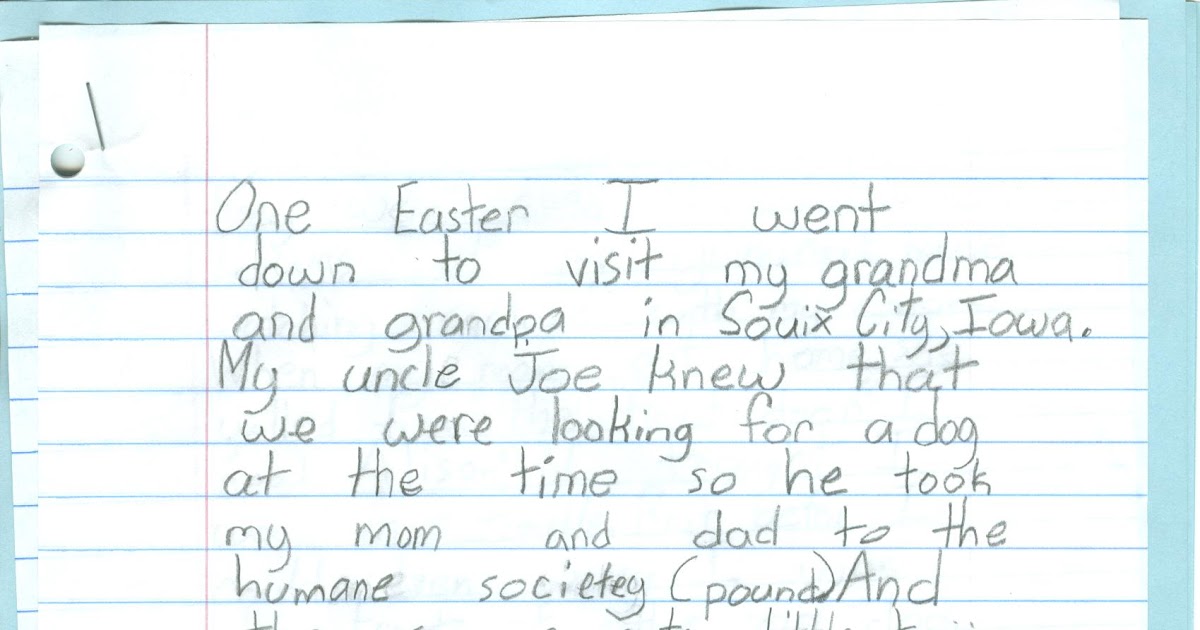 Narrative essay about surprise picture