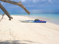 Kayak on Palau beach