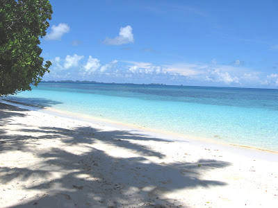 Ulong Beach, Palau Southern View
