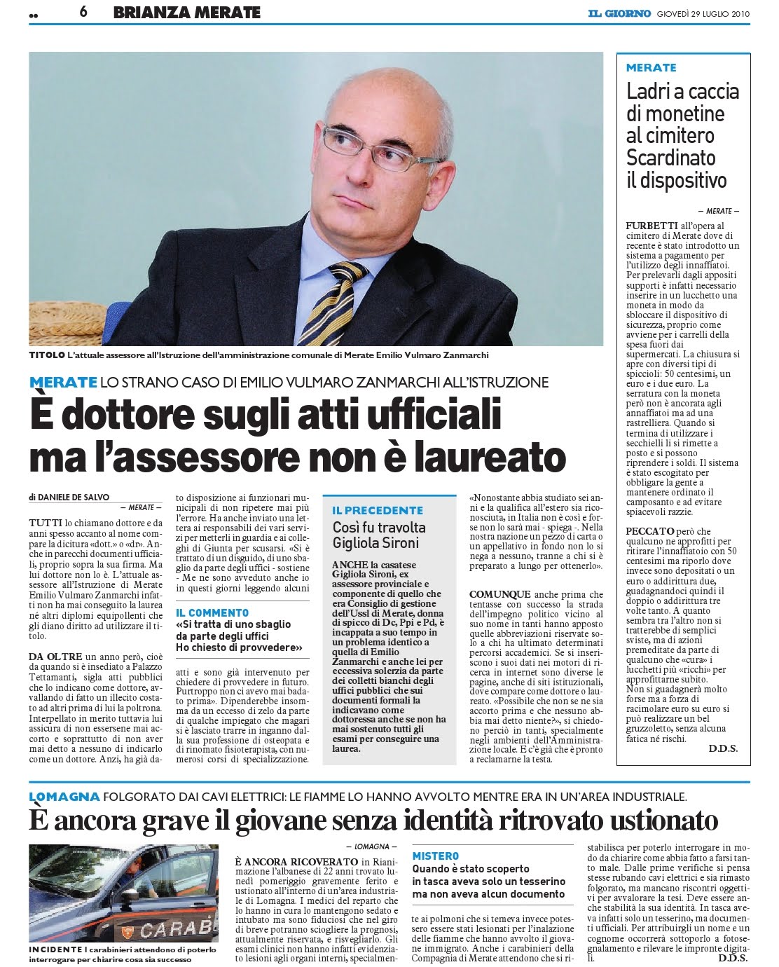 Particella ci diventa celebrity Particella ci diventa celebrity
