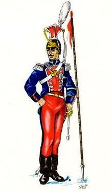 Enciclopedia de vestimenta militar de todos los tiempos - Página 2 14+-+Lanceros+Guardia+Real_1830