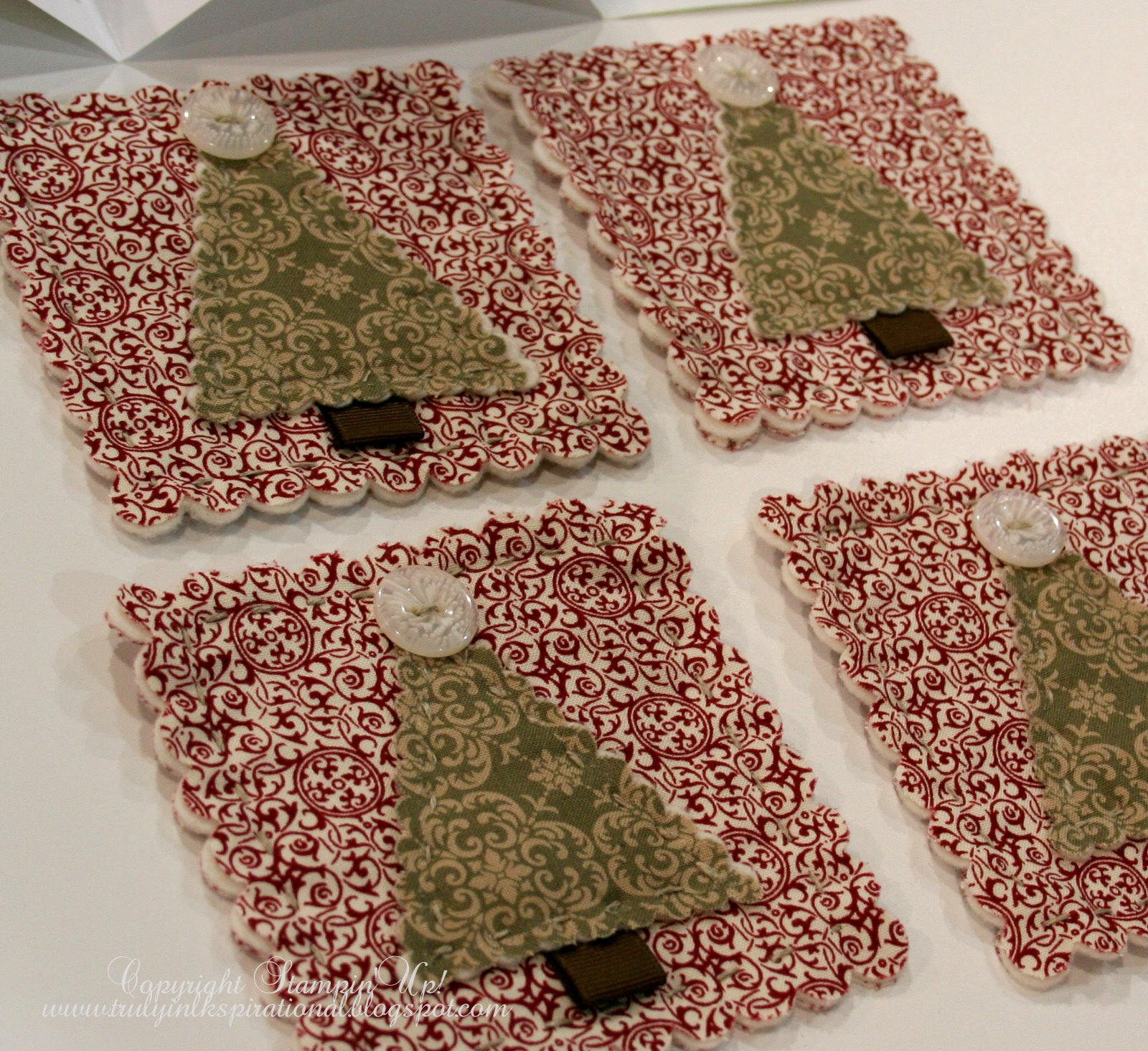 Truly Inkspirational NEW! Stampin'Up! FABRIC!!!