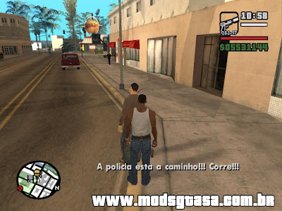 Robber Mod para GTA San Andreas