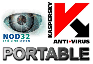 KN Nod 32 + Kaspersky Antivirus Portable
