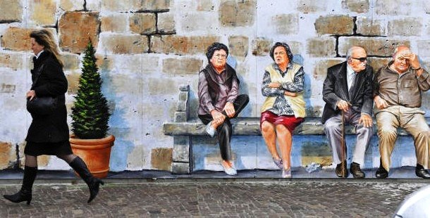 MURAL - LION, FRANCE
