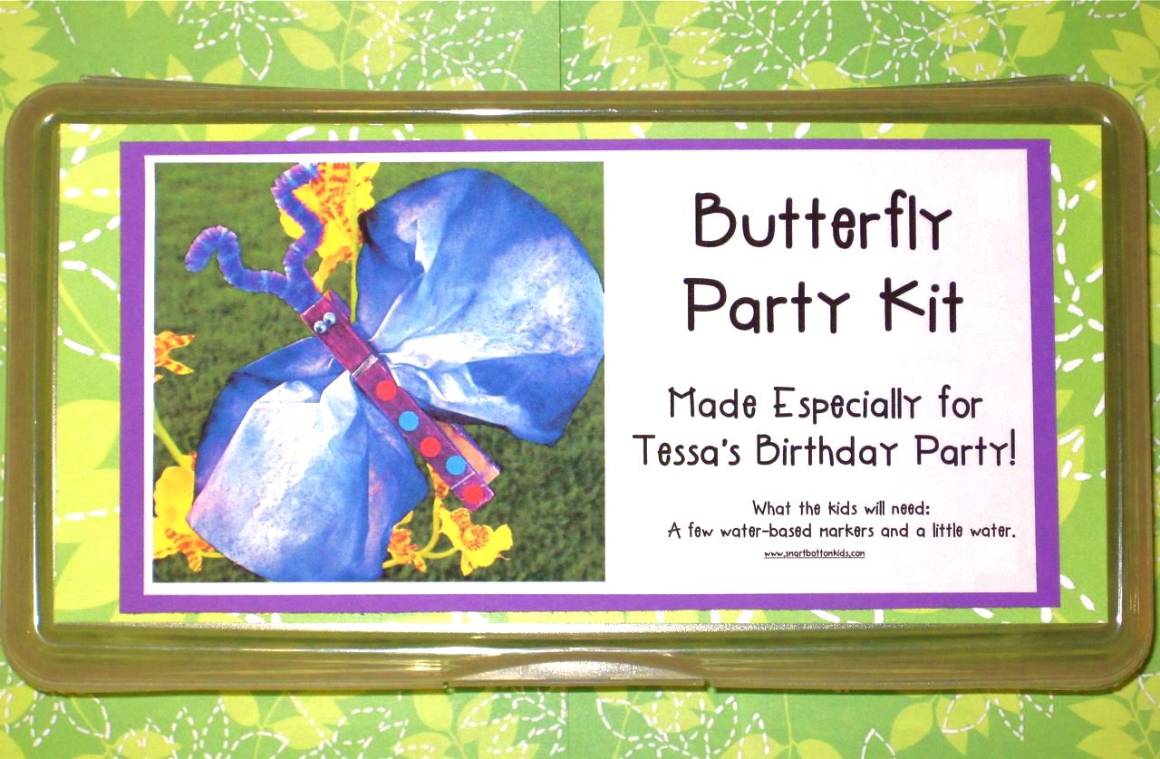 SmartBottom Enterprises Butterfly Party Kit