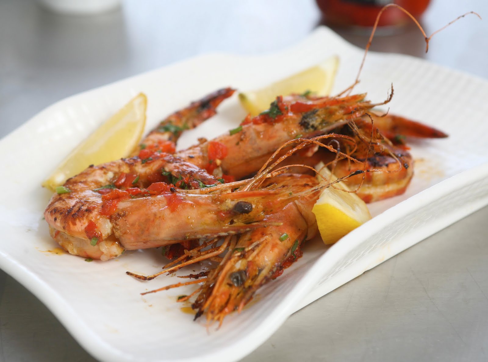 News at Garbe A taste of Portugal Prawns PiriPiri