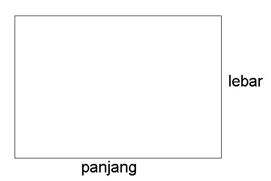 Rumus Online: Rumus Matematika : Rumus Luas Persegi Panjang