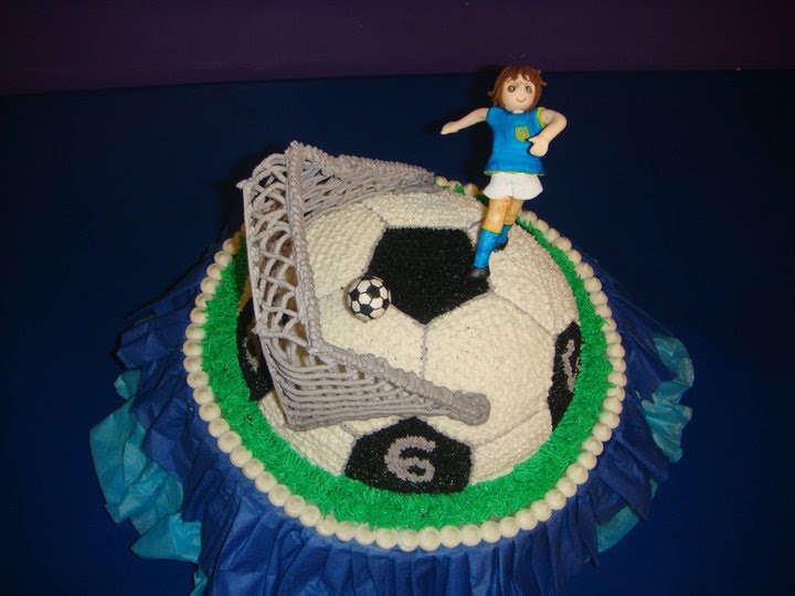 PARTY The best goal!!! My baby's soccer cake