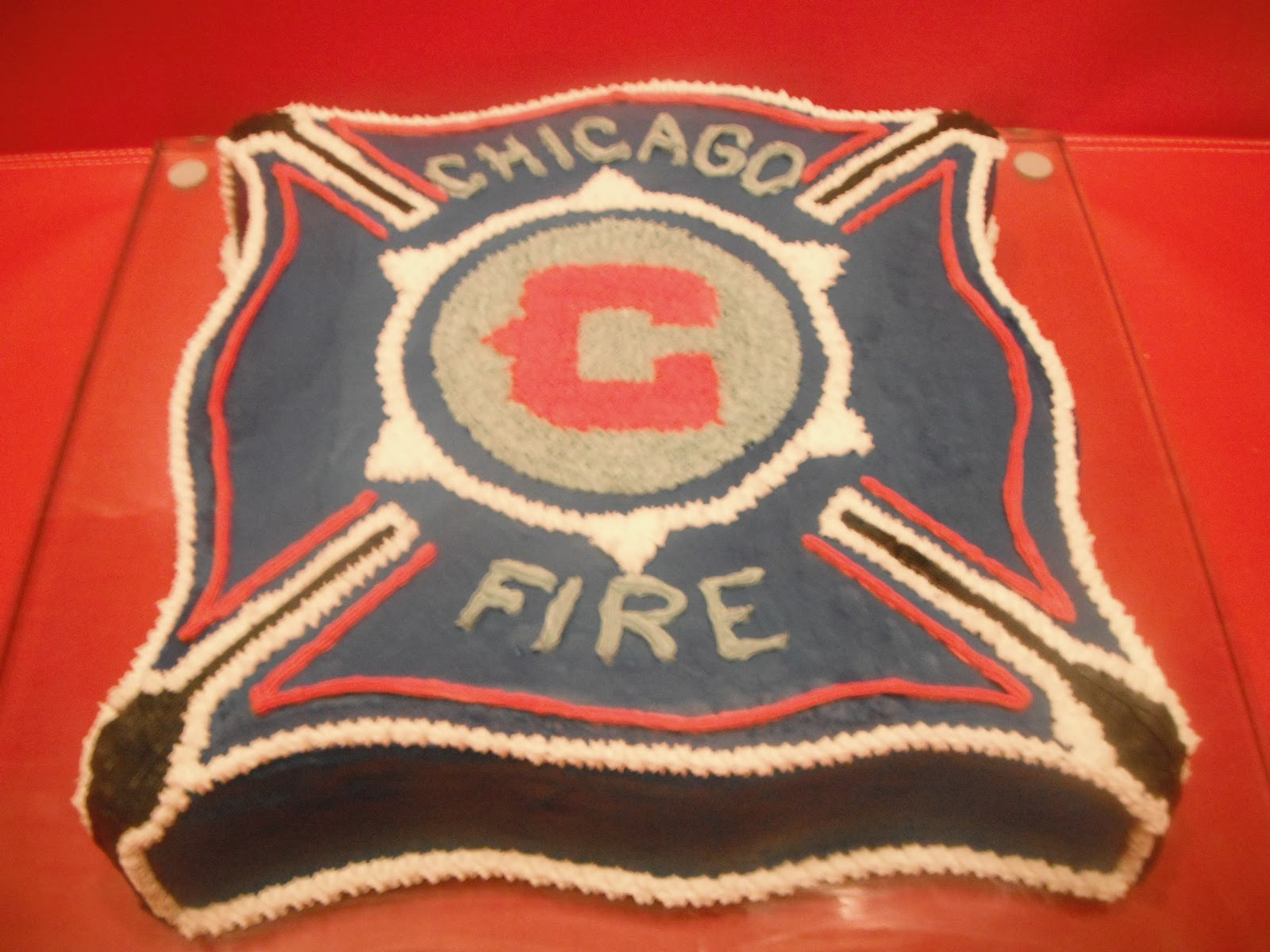 PARTY Chicago Fire Party The Cake and the Pinata