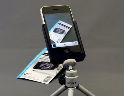 Phone Holder on Iphone Tripod Holder