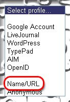 Blogger Comment Profile