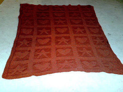 Orange comfort blanket