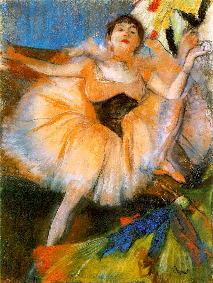 pastel degas