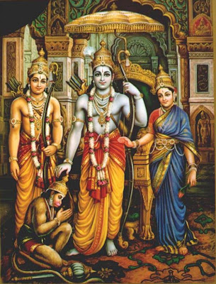 Image of Lord Ram Sita Devi Lakshman Hanuman
