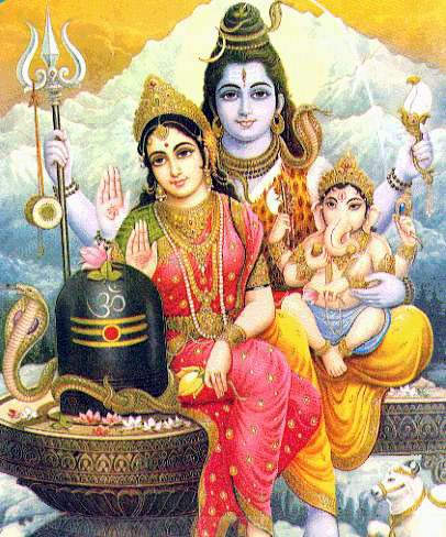 images of god shiva. lord shiva family