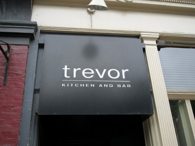 trevor kitchen and bar menu