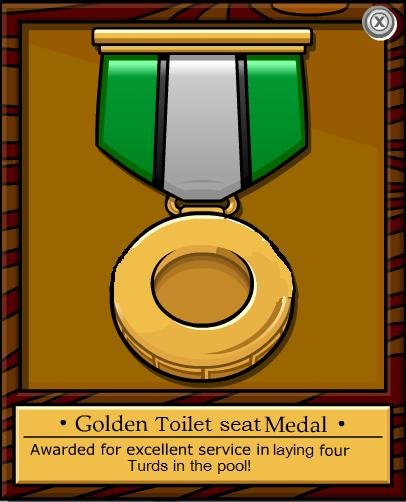 The Golden Toilet Seat!!!