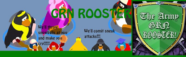 Club penguin army GRN ROOSTER