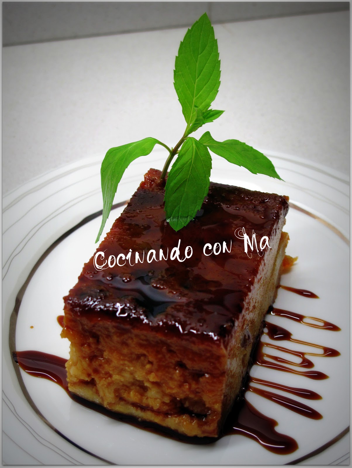 Budin de Pan Cocinando Con Ma