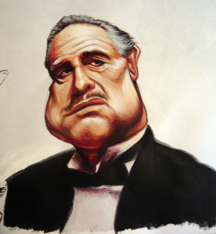 The Agony and the Ecstasy: Godfather Paint Sketch The Agony and the Ecstasy: Godfather Paint Sketch