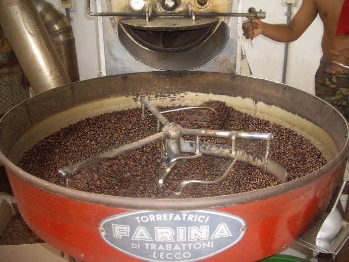 BERSAMA COFFEE FACTORY--MODERN MANUFACTURING FACILITY UTILIZING IMPORTED ITALIAN MACHINERY, SIDEMAN