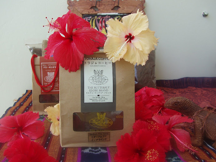Paper Bag  Packaging.  Magnificent, Worl-Renowned Toraja Coffee from Sulawesi