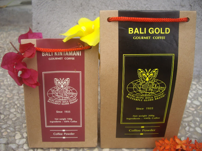 Paper Bag Packaging Series. Bali Gold and Bali Kintamani