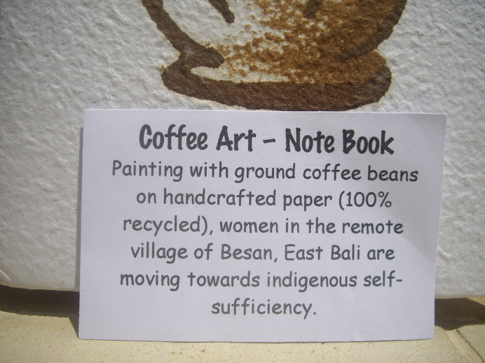COFFEE ART NOTEBOOK.--SPECIALTY COFFEE ACCESSORY