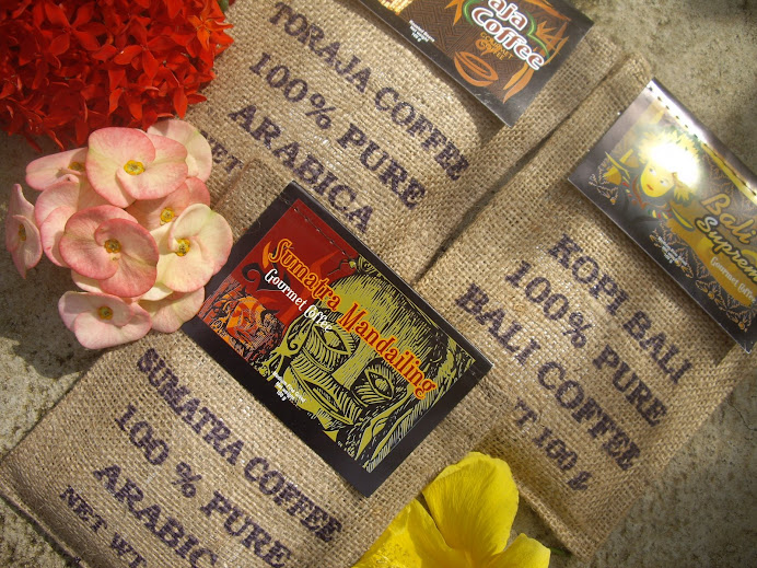 BURLAP BAG PACK--A STUNNING, UNIQUE GIFT FROM THE ISLAND OF THE GODS