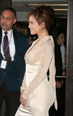 Jennifer Lopez White Dress