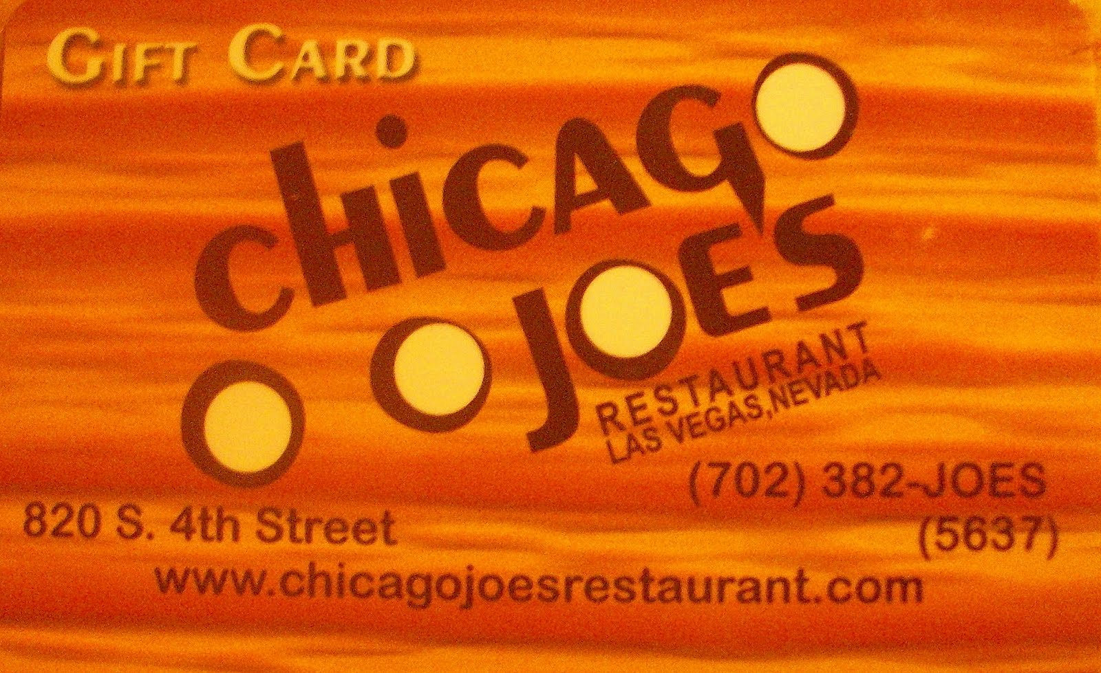 joe restaurant