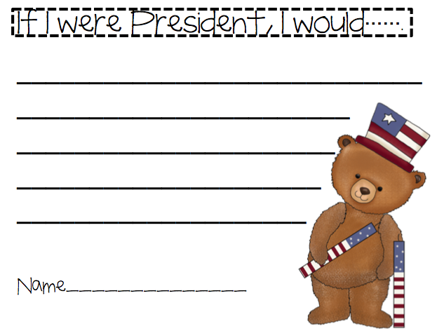 if i were president writing paper if i were president writing paper