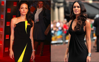 Angelina Jolie and Megan Fox