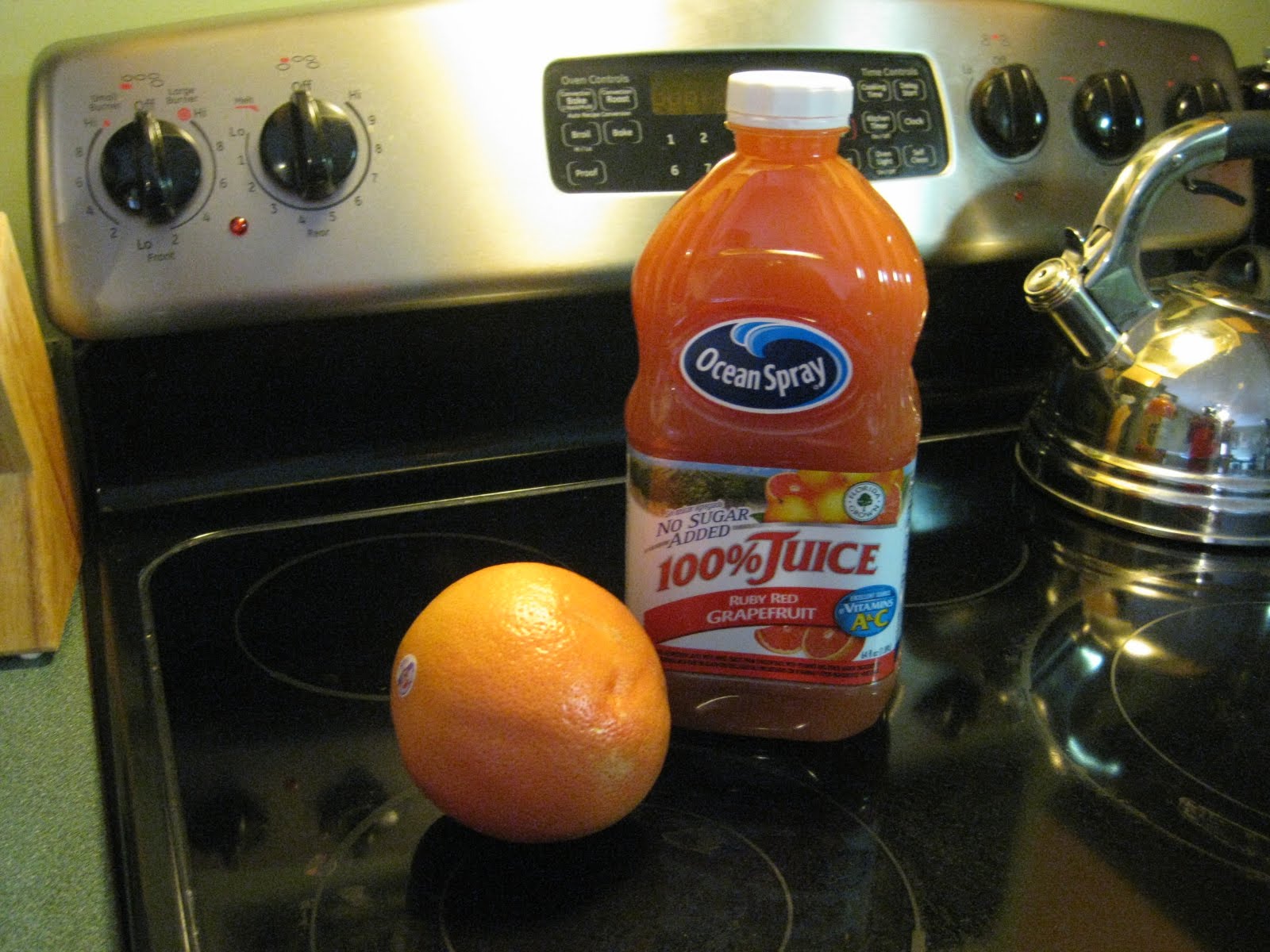 My Life On A Plate Pink Grapefruit Sorbet