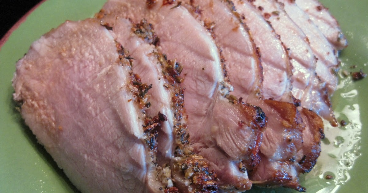 My Life On A Plate Roasted Pork Loin with Herbs and Garlic
