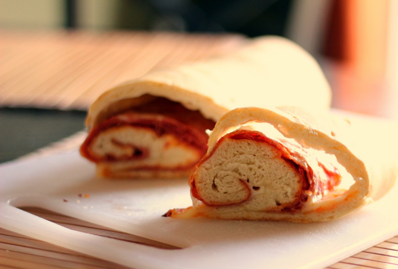 My Life On A Plate Pepperoni Bread