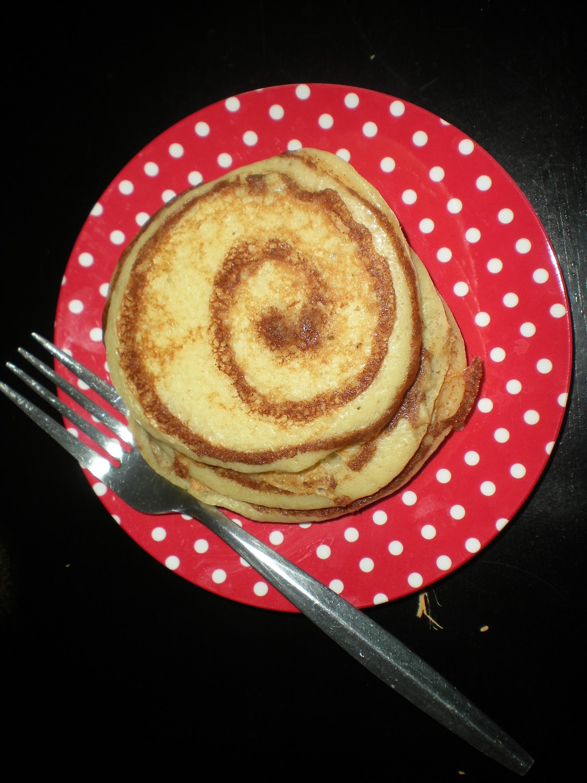 Cinnamon Roll Pancakes & Buttermilk Syrup