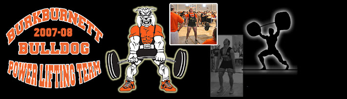 Burkburnett Bulldogs  Power Lifting Team 08-09
