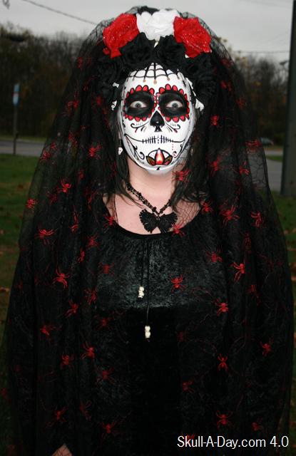 makeup skull. girlfriend Makeup Skull T