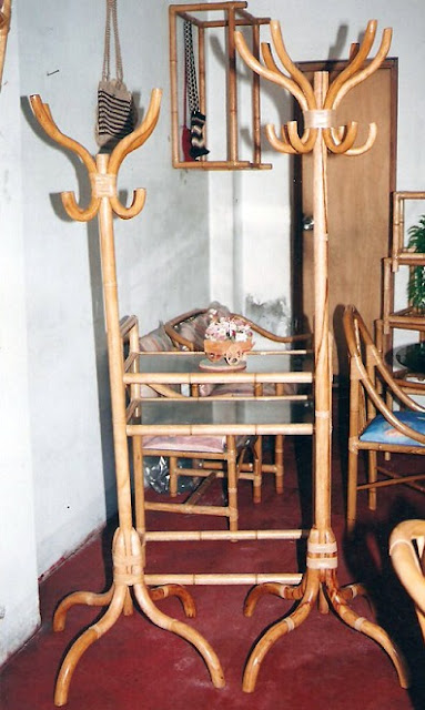 Porta Sombreros de Bambu