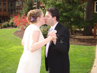 Dustin and Erin's Wedding Ceremony On An October Sunday At Alderbrook Resort!
