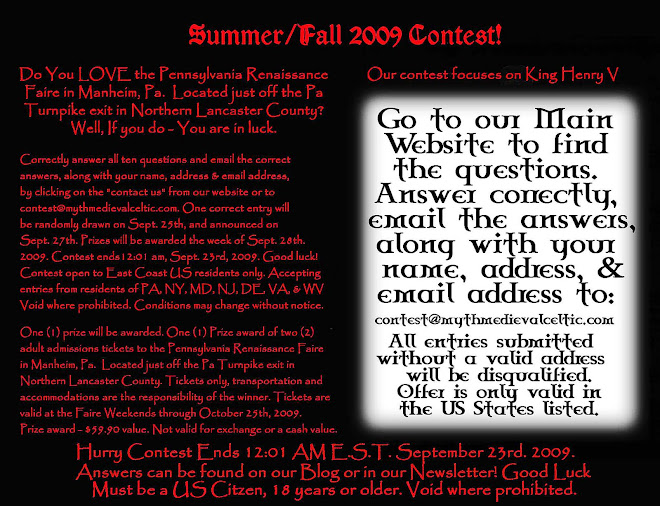 Enter our Summer/Fall 2009 Contest!
