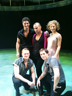 Me with the cast of Dirty Dancing