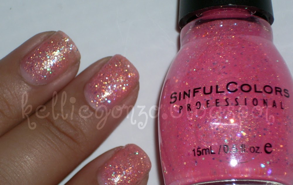 KellieGonzo sinful colors glitters